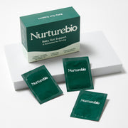 NurtureBio Baby and Toddler Gut Support box with individual daily sachets