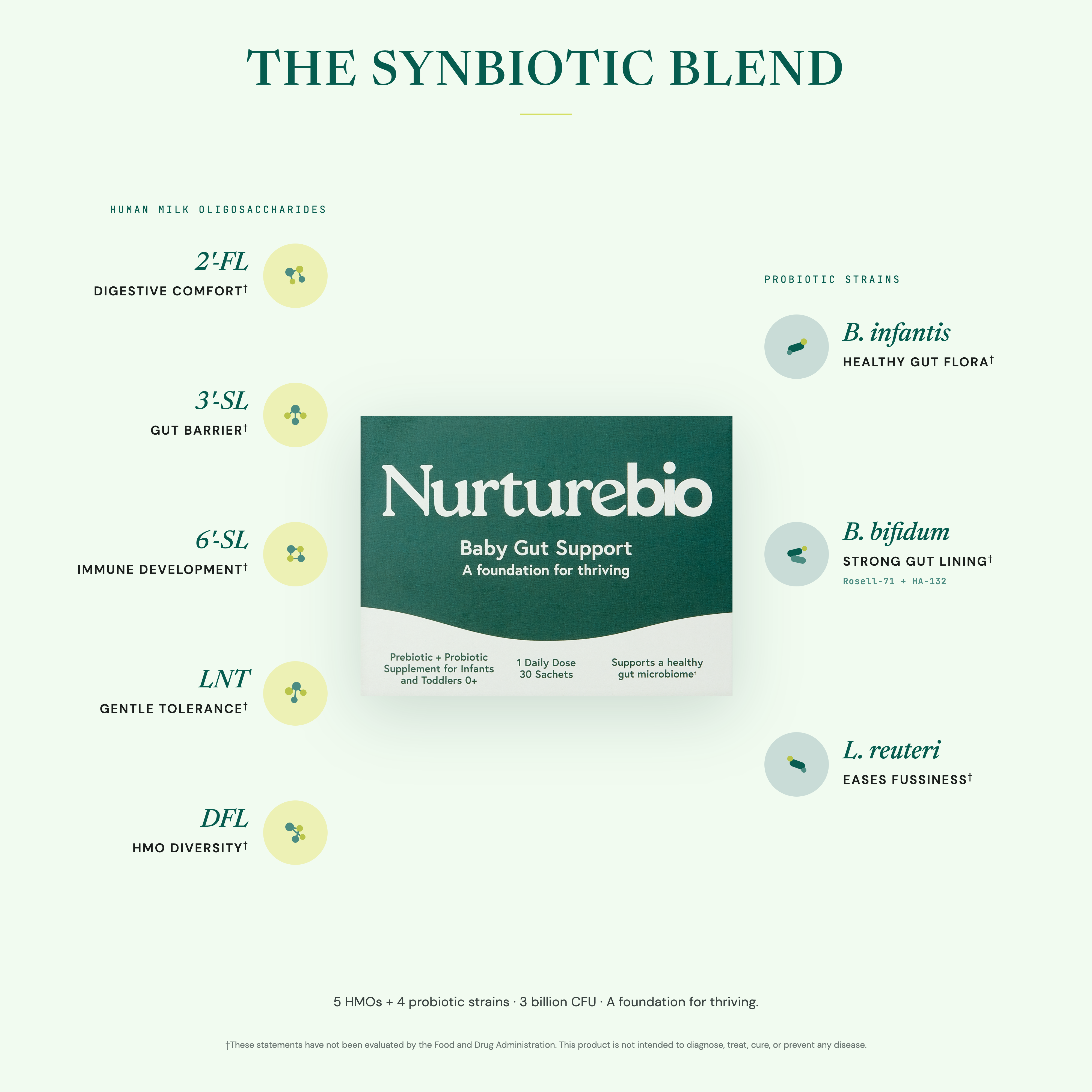 NurtureBio Synbiotic Supplement